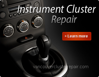 GM instrument cluster repair