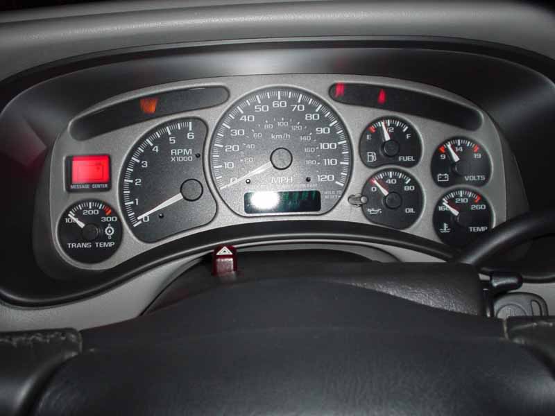1997-2002 GMC Odometer Gear Indicator Repair